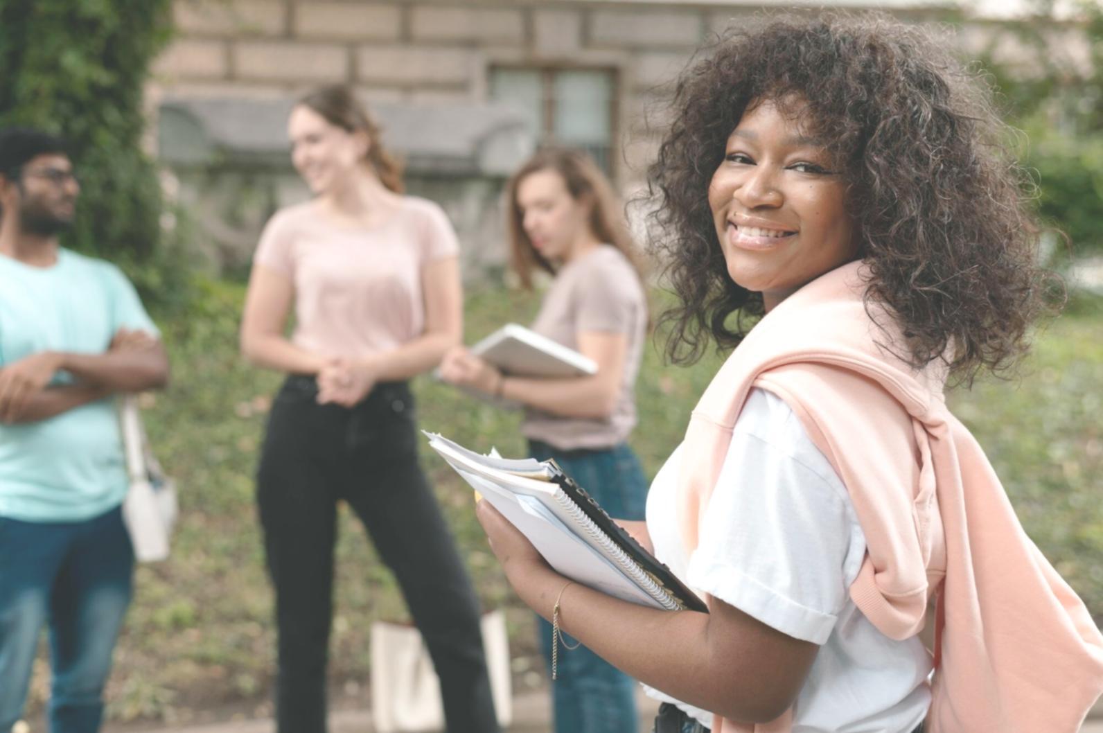 Strategic partnership meeting with financial planning documents